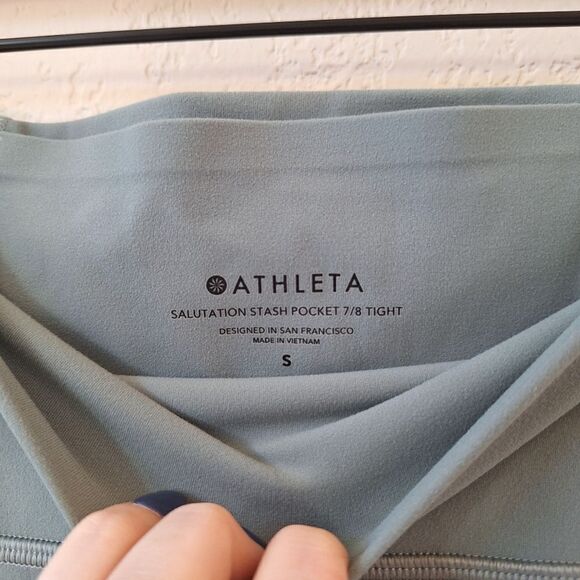 Athleta Salutation Stash Pocket 7/8 tight - Picture 6 of 6